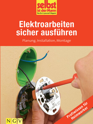 cover image of Elektroarbeiten sicher ausführen--Profiwissen für Heimwerker